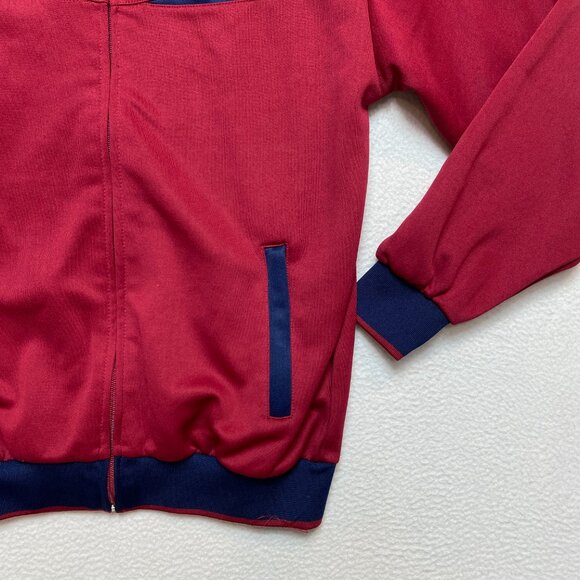 FC Barcelona Jacket Mens S Red Barca Full Zip Knit Soccer - Picture 3 of 13